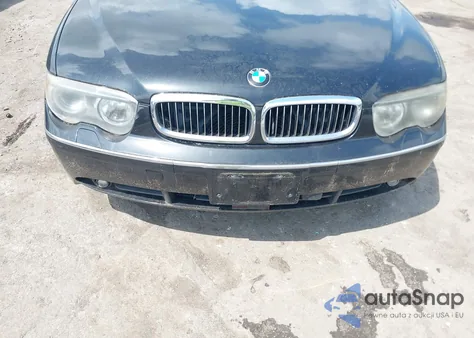 2003 BMW 760Li z USA, uszkodzony, nr VIN WBAGN83463DK10660